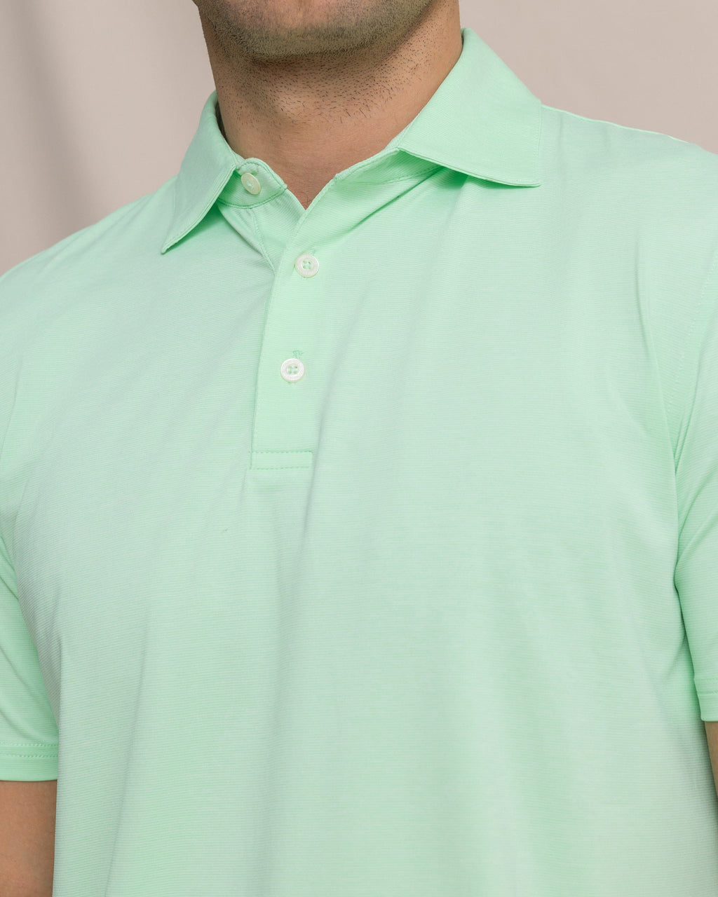 Coastal Breeze® Heather Performance Polo - Heather Green Ash